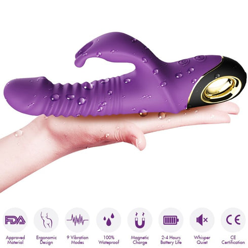 ARMONY - VIBRATORE ZING DILDO RABBIT VIOLA