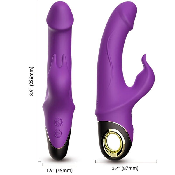 ARMONY - METEROR DILDO VIBRATORE RABBIT VIOLA