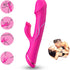 ARMONY - DILDO VIBRATORE RABBIT IN SILICONE FUCSIA