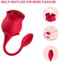 ARMONY - VIBRATORE E SUCCHIATORE CLITORIDE ROSA 10 MODALITÀ ROSSO