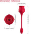 ARMONY - VIBRATORE E SUCCHIATORE CLITORIDE ROSA 10 MODALITÀ ROSSO