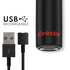 ONINDER - BERLIN VIBRATORE BULLET NERO 9 MODALITÀ 8,5 X 2 CM - APP GRATUITA