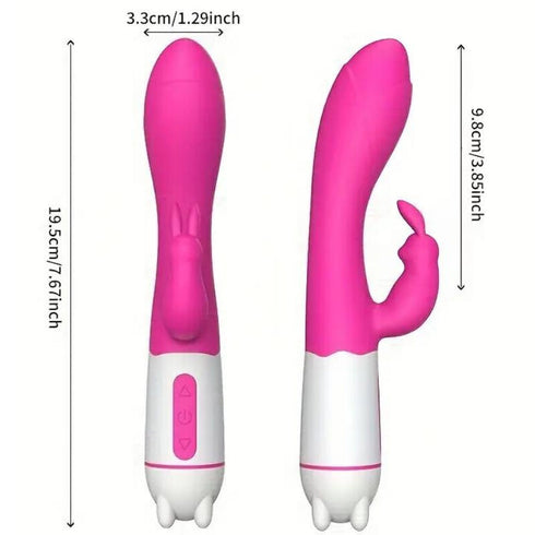 ARMONY - HAPPY VIBRATORE E STIMOLATORE RABBIT FUCSIA