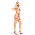 LEG AVENUE - IMBRAGATURA E FASCIA INFERMIERA ROSSO M