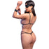 CHILIROSE - CR 4638 SET BODY SENZA CAVALLETTO NERO S/M