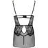 LIVCO CORSETTI FASHION - CAMICIA + SLIP BARIRIN LC 90633 NERO