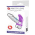 PRETTY LOVE - SILAS ANELLO PER PENE VIBRANTE 7 VIBRAZIONI IN SILICONE VIOLA