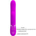 PRETTY LOVE - VIBRATORE MULTIFUNZIONE PERLITA 3 IN 1 G-SPOT VIOLA