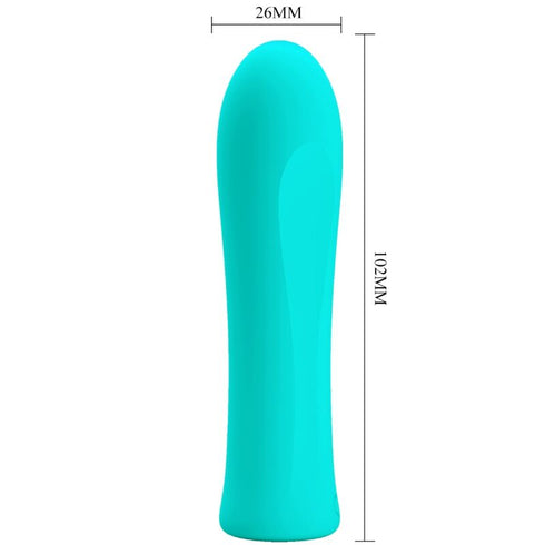 PRETTY LOVE - ALFREDA SUPER POWER VIBRATORE VERDE ACQUA