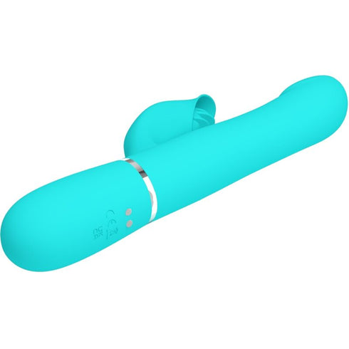 PRETTY LOVE - PERLE VIBRANTI RABBIT VERDE ACQUA