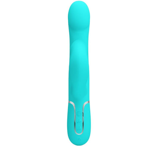 PRETTY LOVE - PERLE VIBRANTI RABBIT VERDE ACQUA
