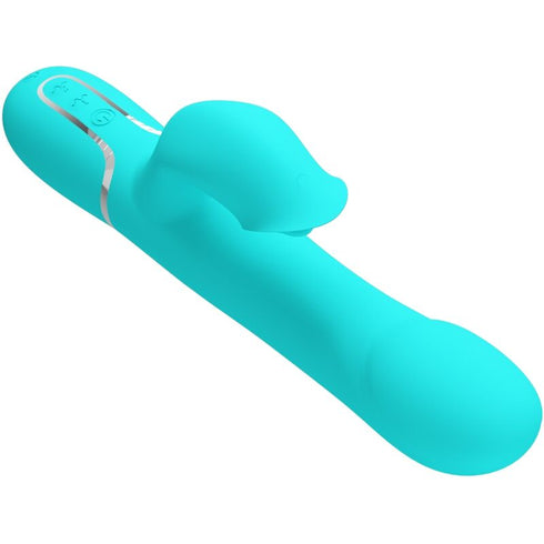 PRETTY LOVE - PERLE VIBRANTI RABBIT VERDE ACQUA
