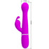 PRETTY LOVE - VIBRATORE DEJON RABBIT 3 IN 1 VIOLA MULTIFUNZIONE