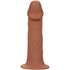 CALEXOTICS - ESTENSIONE REALE PERFORMANCE MAXX CON IMBRACATURA IN PELLE MARRONE