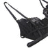 SUBBLIME - SET 3 PEZZI REGGISENO + PERIZOMA + GIARRETTIERA IN PIZZO NERO L/XL