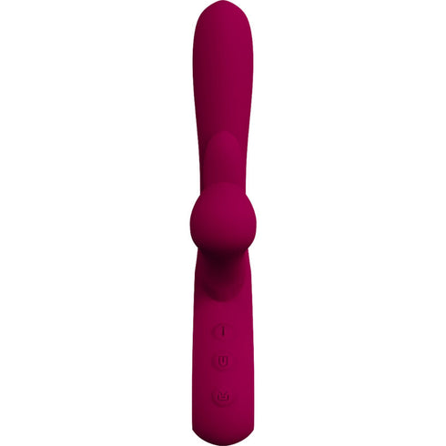 ARMONY - VIBRATORE IMPACT SWING E DOPPIO STIMOLATORE MODELLO 1 BORDEAUX