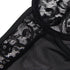 SUBBLIME - ORSACCHIOTTO CON GIARRETTIERA CON DETTAGLIO IN PIZZO E STRISCE NERO L/XL