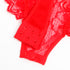 SUBBLIME - ORSACCHIOTTO CON GIARRETTIERA CON DETTAGLIO IN PIZZO E STRISCE ROSSE L/XL