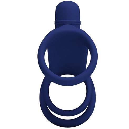 PRETTY LOVE - ANELLO VIBRANTE ELISH CON ESTENSIONE BLU