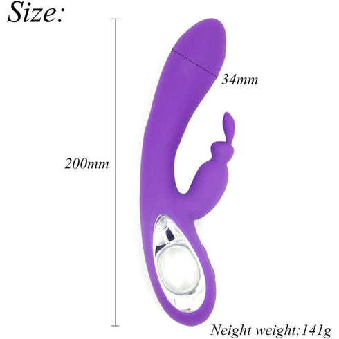 ARMONY - VIBRATORE CON ANELLO BELLA VIOLA RABBIT