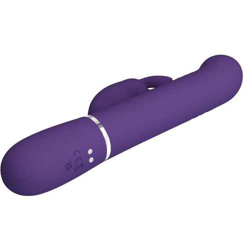 PRETTY LOVE - COALE VIBRATORE RABBIT CARBONE 4 EN 1 VIOLA