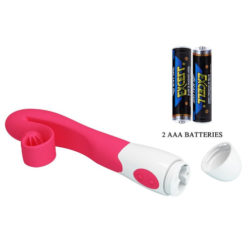 ROMANCE - VIBRATORE E STIMOLATORE 30 VELOCITÀ ROSA