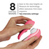 WOMANIZER - LIBERTY 2 STIMOLATORE CLITORIDEO E ASPIRAZIONE ROSA