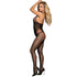 SUBBLIME - 951832 BODYSTOCKING CON SCHIENA APERTA E DETTAGLI INCROCIATI NERO TAGLIA UNICA