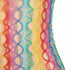 SUBBLIME - 952365 VESTITO A RETE CON SPALLE NUDE ARCOBALENO TAGLIA UNICA