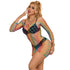 SUBBLIME - 952426 VESTITO A RETE MANICA LUNGA ARCOBALENO TAGLIA UNICA