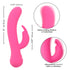 CALEXOTICS - FIRST TIME VIBRATORE RABBIT RICARICABILE ROSA