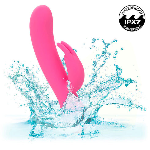 CALEXOTICS - FIRST TIME VIBRATORE RABBIT RICARICABILE ROSA