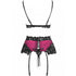 LIVCO CORSETTI FASHION - NAHIR LC 20214 REGGISENO + SLIP + CINTURA S/M