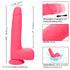 CALEXOTICS - STUDS VIBRATORE REALISTICO 10 VIBRAZIONI ROSA