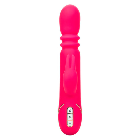 CALEXOTICS - JACK FANTASY VIBRATORE TRIPLO RISCALDATO ROSA RABBIT
