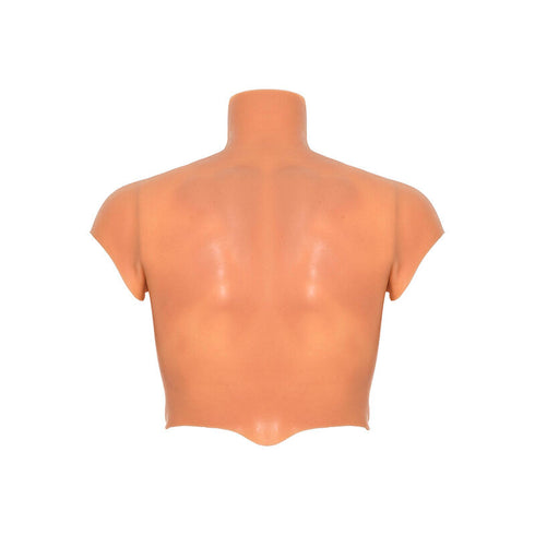 DESIDERIO NASCOSTO - MAGLIETTA ALTER EGO IN SILICONE CON TORSO MASCHILE E ADDOMINALI IN CARNE