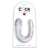 KING COCK - DOUBLE TROUBLE DOPPIO DILDO 33 CM TRASPARENTE