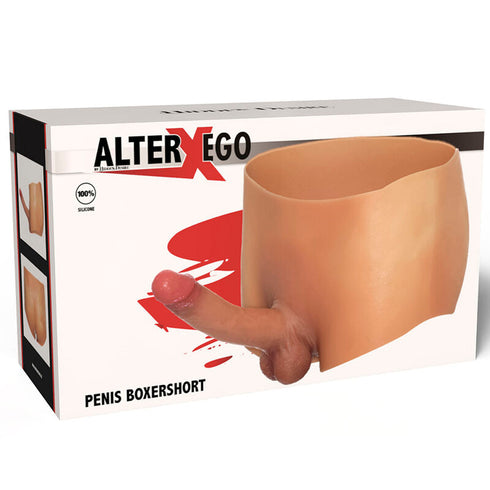 DESIDERIO NASCOSTO - ALTER EGO BOXERSHOT CON PENE 18 CM TAGLIA S/M