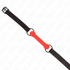 KINK - BONE GAG CON CINTURINO IN SIMILPELLE ROSSO REGOLABILE 41-57 CM