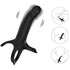 ARMONY - DILDO CON ANELLO E VIBRATORE NERO