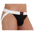 BURN - 004 JOCK NERO LUCIDO / BIANCO M