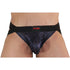 BURN - 006 JOCK BLU LUCIDO / NERO XL