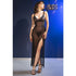 CHILIROSE - CR 4723 BABYDOLL LUNGO E PERIZOMA NERO XL