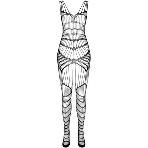 PASSION - BS 102 BODYSTOCKING NERO TAGLIA UNICA