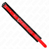 KINK - COLLANA CON CINTURINO ROSSO 65 CM REGOLABILE 36-43 CM X 5 CM