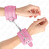 KINK - RESISTENZA DA POLSO SEMPLICE ROSA REGOLABILE 20-23 CM X 5,5 CM