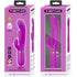 PRETTY LOVE - SHANIA VIBRATORE TRIPLO RABBIT MULTIFUNZIONE ROSA