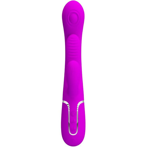 PRETTY LOVE - SHANIA VIBRATORE TRIPLO RABBIT MULTIFUNZIONE ROSA