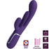 PRETTY LOVE - SHANIA VIBRATORE TRIPLO RABBIT MULTIFUNZIONE VIOLA