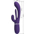 PRETTY LOVE - SHANIA VIBRATORE TRIPLO RABBIT MULTIFUNZIONE VIOLA
